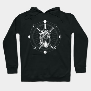 Tarot Heart Moon Hoodie